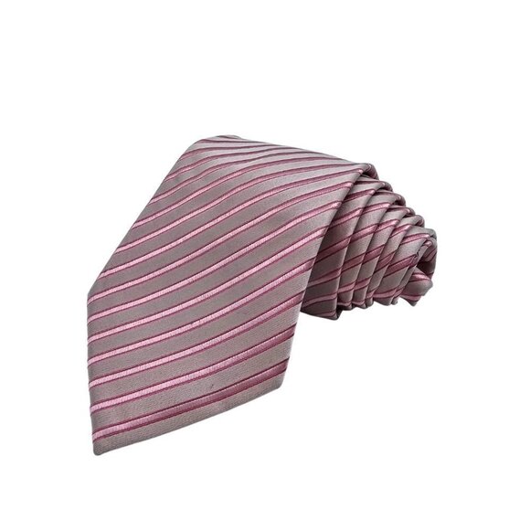 Chereskin Men's Tie, Classic Style, Pink, Handmade, 100% silk - Picture 1 of 7